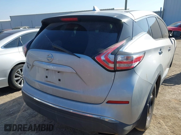 2017 Nissan Murano Platinum with VIN 5N1AZ2MG1HN181276, listed as a IAAI auction lot 41625761 with 124,525 mi miles. Bid and sale history available at carsss.com. Image 17.