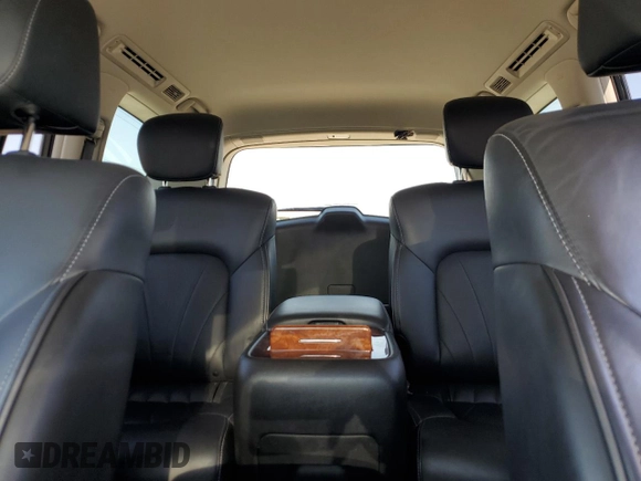 2017 Infiniti QX80 with VIN JN8AZ2NEXH9159646, listed as a Copart auction lot 74235294 with 50,650 mi miles and Salvage Title. Bid and sale history available at carsss.com. Image 10.