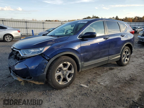 2018 Honda CR-V EX with VIN 7FARW2H54JE076670, listed as a Copart auction lot 78314954 with 123,072 mi miles and Salvage Title. Bid and sale history available at DreamBid. Image 1.