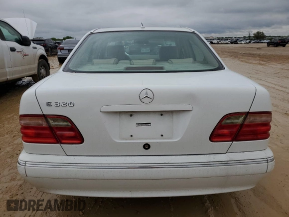 2001 Mercedes-Benz E-Class with VIN WDBJF65JX1B207667, listed as a Copart auction lot 50840565 with 182,249 mi miles and Clean Title. Bid and sale history available at carsss.com. Image 6.