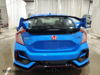 2021 Honda Civic Type R Touring with VIN SHHFK8G7XMU204090, listed as a Copart auction lot 76733864 with 26,292 mi miles and Salvage Title. Bid and sale history available at carsss.com. Image 6.