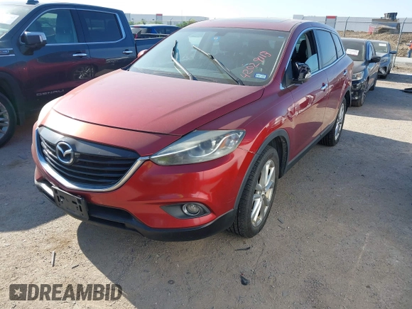 2013 Mazda CX-9 Grand Touring with VIN JM3TB3DAXD0408076, listed as a IAAI auction lot 42029113 with 224,753 mi miles and . Bid and sale history available at DreamBid. Image 17.