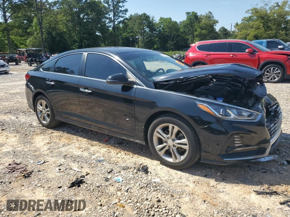 2018 Hyundai Sonata SEL z VIN 5NPE34AF7JH644400, wystawiony jako Copart lot #56585165 z przebiegiem 87 554 mil mil oraz Szkoda całkowita • Salvage title. Historia ofert i sprzedaży dostępna na DreamBid. Obrazek 4.