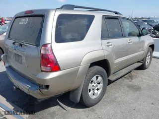2005 Toyota 4Runner SR5 with VIN JTEZU14R950057617, listed as a IAAI auction lot 41698829 with 297,247 mi miles. Bid and sale history available at carsss.com. Image 4.