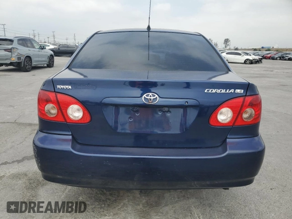 2005 Toyota Corolla CE with VIN 1NXBR30E45Z425048, listed as a Copart auction lot 55142805 with 178,756 mi miles and Salvage Title. Bid and sale history available at DreamBid. Image 6.