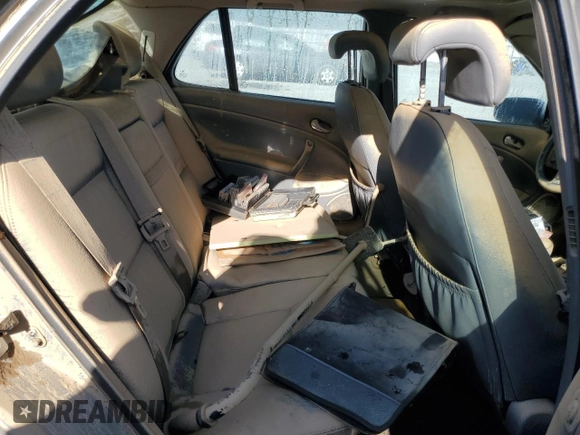 2005 Saab 9-5 Arc with VIN YS3ED49A053501465, listed as a Copart auction lot 75770374 with 0 mi miles and Salvage Title. Bid and sale history available at carsss.com. Image 10.