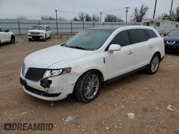 2013 Lincoln MKT EcoBoost with VIN 2LMHJ5AT0DBL57513, listed as a Copart auction lot 47418365 with 100,372 mi miles and Clean Title. Bid and sale history available at carsss.com. Image 1.