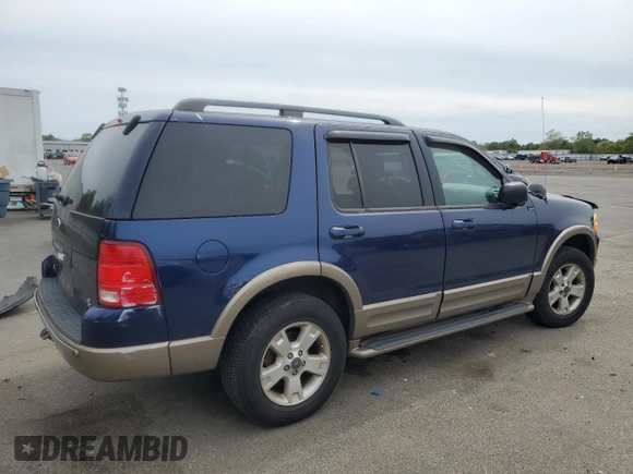 2004 Ford Explorer Eddie Bauer with VIN 1FMDU74W64UB74730, listed as a Copart auction lot 58534535 with 167,112 mi miles and Salvage title. Bid and sale history available at DreamBid. Image 3.