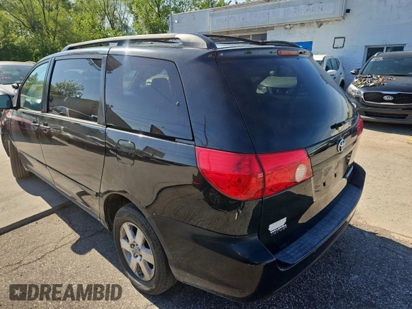 2008 Toyota Sienna CE with VIN 5TDZK23C88S167413, listed as a Copart auction lot 56776805 with 189,032 mi miles and Clean Title. Bid and sale history available at DreamBid. Image 3.