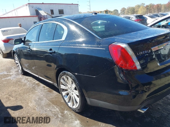 2012 Lincoln MKS with VIN 1LNHL9ER8CG801403, listed as a IAAI auction lot 40642385 with 149,167 mi miles. Bid and sale history available at carsss.com. Image 3.