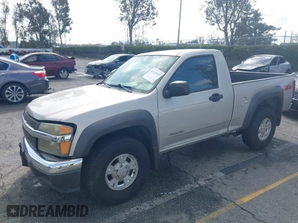 2005 Chevrolet Colorado Z71 with VIN 1GCDS146158157027, listed as a IAAI auction lot 41529507 with 262,463 mi miles and . Bid and sale history available at DreamBid. Image 2.