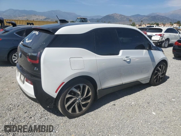 2017 BMW i3 with VIN WBY1Z8C30HV891273, listed as a Copart auction lot 58268495 with 136,735 mi miles and Salvage title. Bid and sale history available at DreamBid. Image 3.