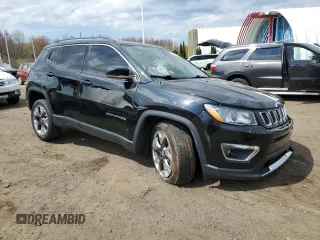 2021 Jeep Compass Limited с VIN 3C4NJDCB9MT513196, выставлен на аукционе Copart как лот 54253245 с пробегом 41 305 миль миль и Списание • Salvage title. История ставок и продаж доступна на DreamBid. Изображение 4.