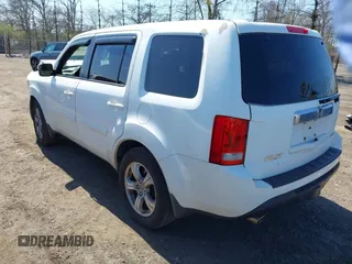 2013 Honda Pilot EX-L with VIN 5FNYF4H5XDB075692, listed as a IAAI auction lot 42073807 with 154,824 mi miles and . Bid and sale history available at carsss.com. Image 3.