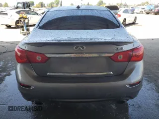 2015 Infiniti Q50 Premium with VIN JN1BV7AP4FM352677, listed as a Copart auction lot 51815065 with 115,849 mi miles and Salvage Title. Bid and sale history available at carsss.com. Image 6.