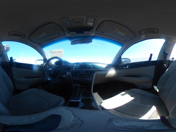 2016 Kia Optima LX with VIN 5XXGT4L3XGG013835, listed as a IAAI auction lot 41815349 with 120,628 mi miles. Bid and sale history available at carsss.com. Image 18.