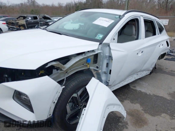 2023 Hyundai Tucson SEL with VIN 5NMJF3AE8PH293249, listed as a IAAI auction lot 41539882 with 10,160 mi miles. Bid and sale history available at carsss.com. Image 6.
