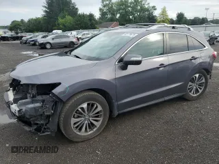 2017 Acura RDX Advance with VIN 5J8TB4H71HL007213, listed as a Copart auction lot 63179575 with 91,375 mi miles and Salvage title. Bid and sale history available at DreamBid. Image 1.