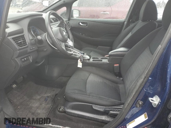 2018 Nissan LEAF S with VIN 1N4AZ1CPXJC307996, listed as a Copart auction lot 55135345 with 73,770 mi miles and Clean Title. Bid and sale history available at DreamBid. Image 7.