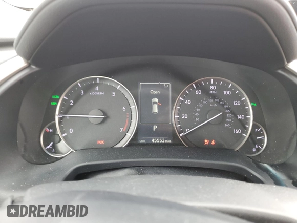 2019 Lexus RX 350 with VIN 2T2BZMCA6KC191941, listed as a Copart auction lot 53946995 with 45,553 mi miles and Salvage title. Bid and sale history available at DreamBid. Image 9.