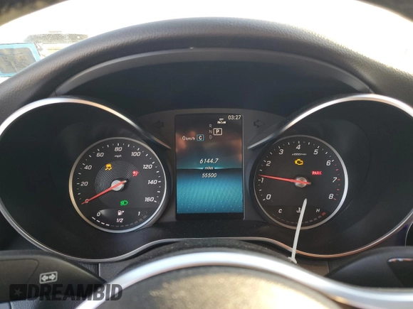 2019 Mercedes-Benz C 300 with VIN WDDWJ8EB9KF832958, listed as a Copart auction lot 74913334 with 55,500 mi miles and Salvage Title. Bid and sale history available at DreamBid. Image 9.