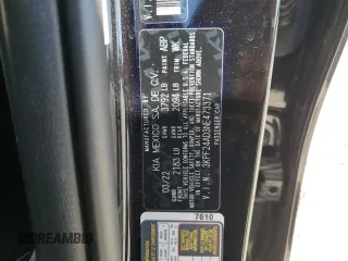 2022 Kia Forte LXS with VIN 3KPF24AD3NE473371, listed as a Copart auction lot 50612325 with 65,154 mi miles and Non Repairable. Bid and sale history available at DreamBid. Image 12.