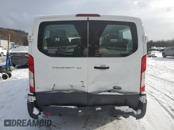 2017 Ford Transit XL with VIN 1FMZK1YM5HKA34719, listed as a Copart auction lot 45694555 with 41,359 mi miles and Salvage title. Bid and sale history available at DreamBid. Image 6.