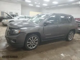 2017 Jeep Compass High Altitude with VIN 1C4NJCEB5HD161561, listed as a Copart auction lot 88573315 with 87,114 mi miles and Clean Title. Bid and sale history available at carsss.com. Image 1.