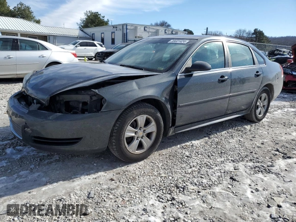 2015 Chevrolet Impala LS with VIN 2G1WA5E31F1109662, listed as a Copart auction lot 38601424 with 133,468 mi miles and Salvage title. Bid and sale history available at DreamBid. Image 1.