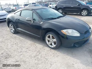 2008 Mitsubishi Eclipse GS with VIN 4A3AK24F78E009010, listed as a IAAI auction lot 41726777 with 179,797 mi miles. Bid and sale history available at carsss.com. Image 1.