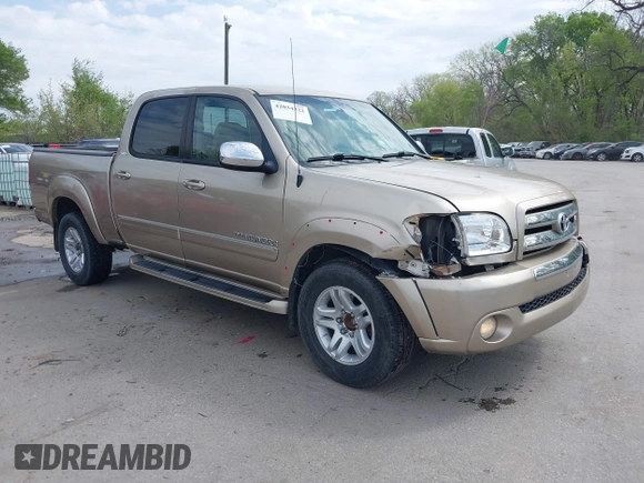 2004 Toyota Tundra SR5 with VIN 5TBET34154S453236, listed as a IAAI auction lot 42034322 with 209,028 mi miles and . Bid and sale history available at carsss.com. Image 1.
