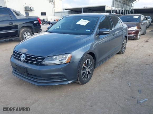 2018 Volkswagen Jetta 1.4T SE with VIN 3VWDB7AJ0JM227549, listed as a IAAI auction lot 41517317 with 119,987 mi miles. Bid and sale history available at carsss.com. Image 17.