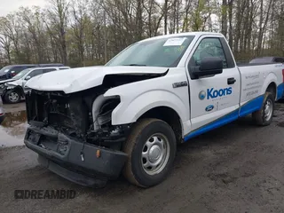 2016 Ford F-150 XL with VIN 1FTMF1C85GKD27709, listed as a IAAI auction lot 42027553 with 188,534 mi miles. Bid and sale history available at carsss.com. Image 2.