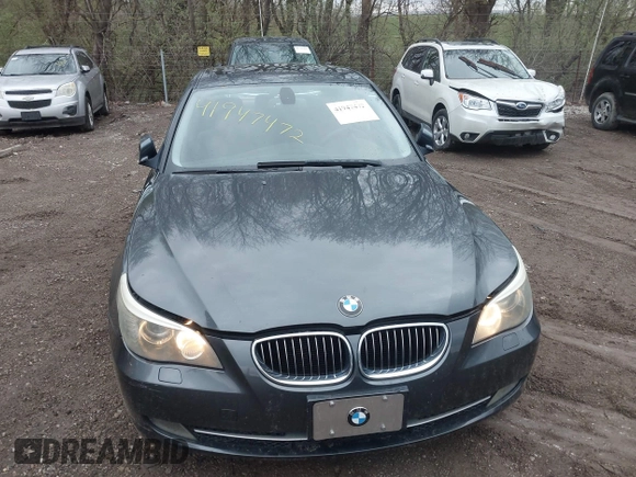 2010 BMW 5 Series 528i xDrive with VIN WBANV1C58AC389360, listed as a IAAI auction lot 41947472 with 109,666 mi miles and . Bid and sale history available at carsss.com. Image 6.