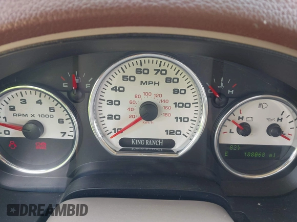 2007 Ford F-150 XLT with VIN 1FTPW14V17KD19138, listed as a IAAI auction lot 42156675 with 188,068 mi miles and . Bid and sale history available at DreamBid. Image 7.