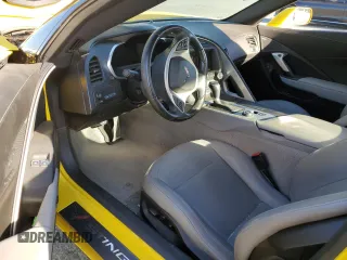 2016 Chevrolet Corvette Z51 2LT with VIN 1G1YK2D78G5121980, listed as a Copart auction lot 56662664 with 0 mi miles and Salvage Title. Bid and sale history available at carsss.com. Image 8.
