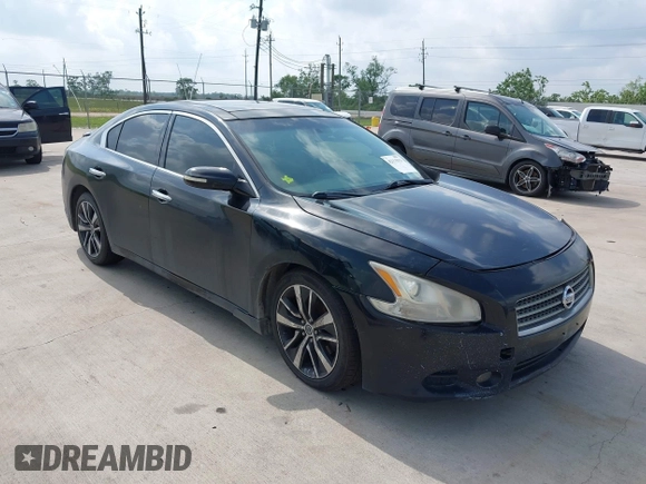 2012 Nissan Maxima SV with VIN 1N4AA5APXCC842993, listed as a IAAI auction lot 42113513 with 283,404 mi miles and . Bid and sale history available at DreamBid. Image 1.