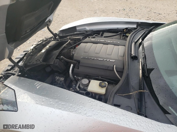 2014 Chevrolet Corvette Stingray Z51 3LT with VIN 1G1YM2D71E5100170, listed as a Copart auction lot 69983954 with 48,803 mi miles and Salvage Title. Bid and sale history available at carsss.com. Image 12.