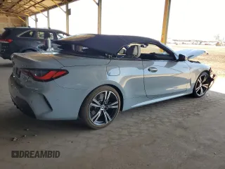 2024 BMW 4 Series 430i с VIN WBA23AT03RCP34674, выставлен на аукционе Copart как лот 57305345 с пробегом Не указан миль и Списание • Salvage title. История ставок и продаж доступна на DreamBid. Изображение 3.
