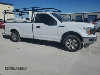 2018 Ford F-150 XL with VIN 1FTMF1C52JKC44459, listed as a Copart auction lot 41479995 with 147,770 mi miles and Salvage title. Bid and sale history available at DreamBid. Image 4.