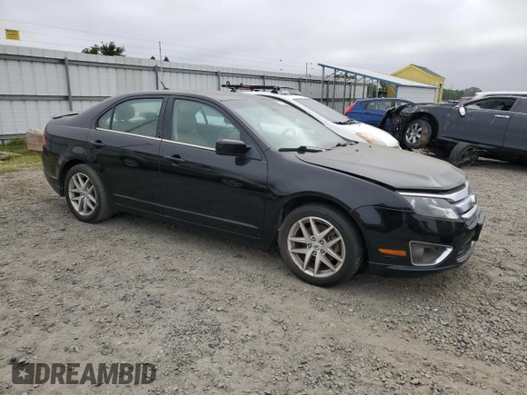 2012 Ford Fusion SEL with VIN 3FAHP0JA5CR125477, listed as a Copart auction lot 53757875 with 138,188 mi miles and Clean Title. Bid and sale history available at carsss.com. Image 4.