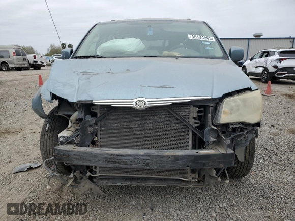 2010 Chrysler Town & Country Touring with VIN 2A4RR5D10AR285085, listed as a Copart auction lot 46134965 with 295,888 mi miles and Salvage Title. Bid and sale history available at carsss.com. Image 5.