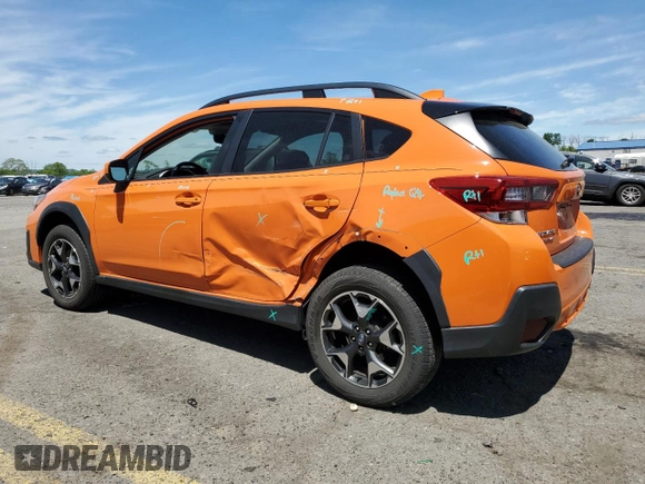 2020 Subaru Crosstrek Premium with VIN JF2GTAEC9LH229895, listed as a Copart auction lot 57434145 with 70,121 mi miles and Salvage title. Bid and sale history available at DreamBid. Image 2.