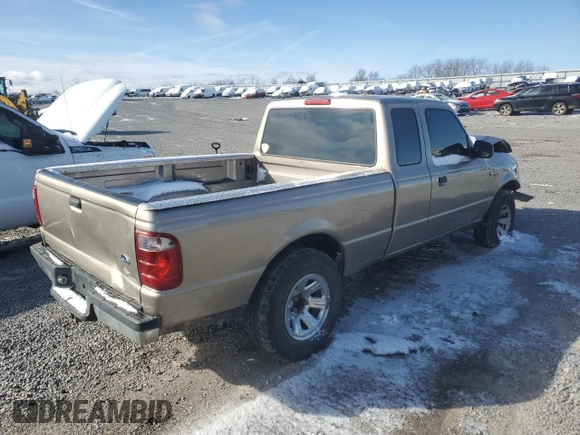 2005 Ford Ranger XL with VIN 1FTYR14UX5PA00890, listed as a Copart auction lot 45172825 with 264,360 mi miles and Salvage Title. Bid and sale history available at DreamBid. Image 3.