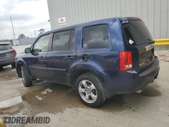 2014 Honda Pilot EX-L with VIN 5FNYF3H50EB018686, listed as a Copart auction lot 51441595 with 84,282 mi miles and Salvage Title. Bid and sale history available at DreamBid. Image 2.