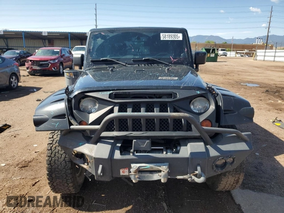 2013 Jeep Wrangler Unlimited Rubicon с VIN 1C4HJWFGXDL681294, выставлен на аукционе Copart как лот 58189305 с пробегом 148 414 миль миль и Списание • Salvage title. История ставок и продаж доступна на DreamBid. Изображение 5.