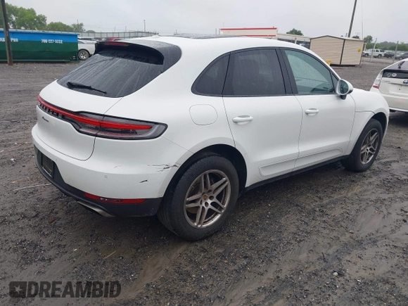 2021 Porsche Macan with VIN WP1AA2A5XMLB16221, listed as a IAAI auction lot 42346445 with 62,742 mi miles and . Bid and sale history available at DreamBid. Image 4.
