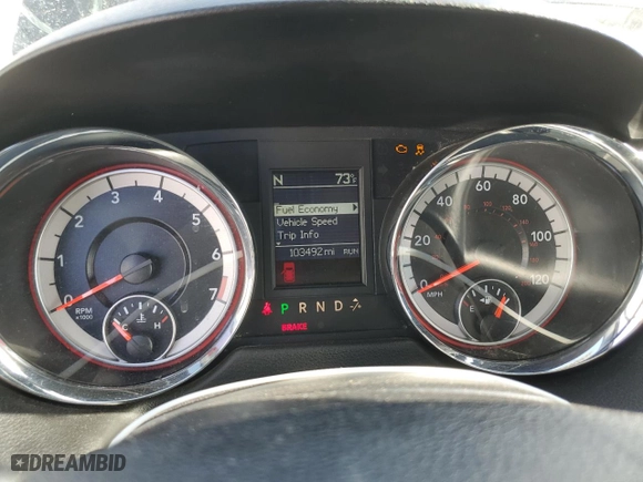 2018 Dodge Grand Caravan GT with VIN 2C4RDGEG0JR242093, listed as a Copart auction lot 53853655 with 103,492 mi miles and Clean Title. Bid and sale history available at carsss.com. Image 9.