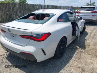 2023 BMW 4 Series 430i xDrive with VIN WBA73AP06PCM13452, listed as a IAAI auction lot 42546869 with 42,625 mi miles and . Bid and sale history available at DreamBid. Image 4.
