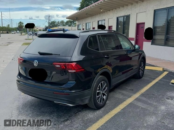 2021 Volkswagen Tiguan S with VIN 3VV1B7AX9MM105997, listed as a Copart auction lot 60985105 with 146,399 mi miles and Clean title. Bid and sale history available at DreamBid. Image 4.